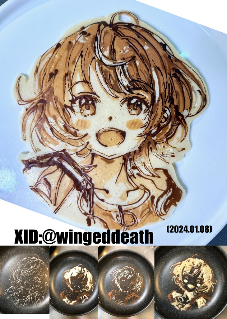 「ほぼ実物大」アイドルマスターパンケーキアートまとめ本