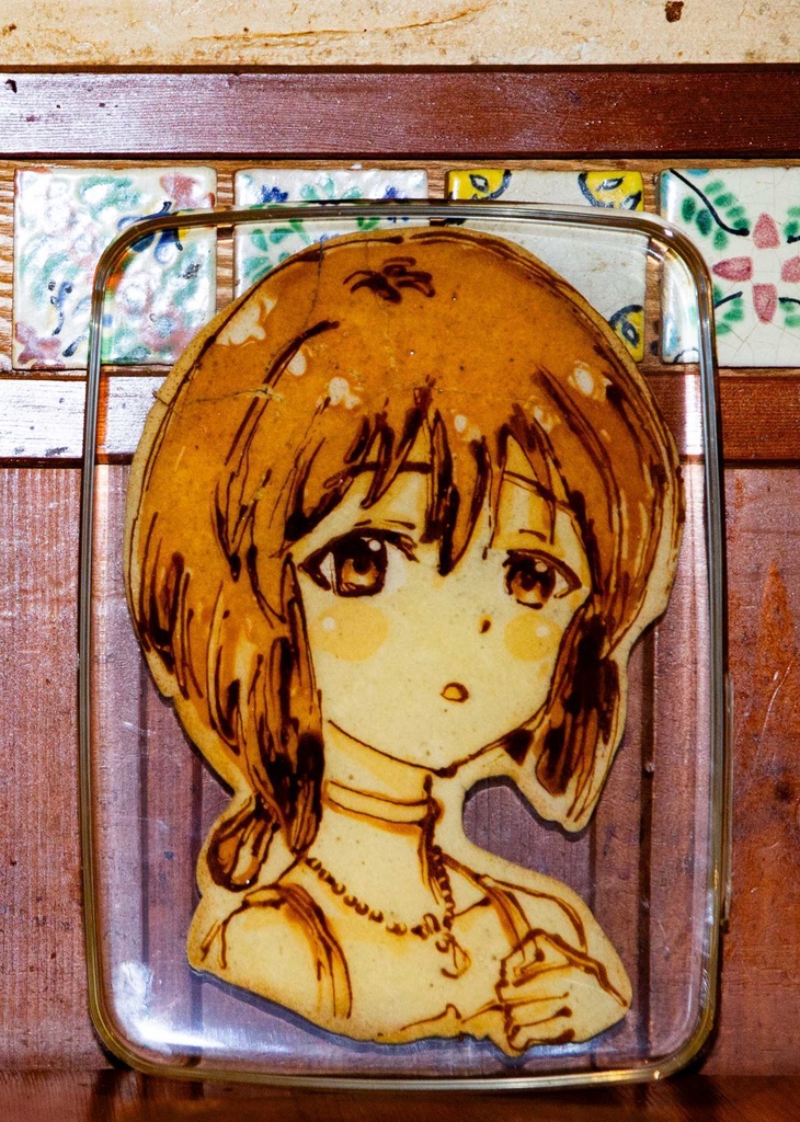 「ほぼ実物大」アイドルマスターパンケーキアートまとめ本