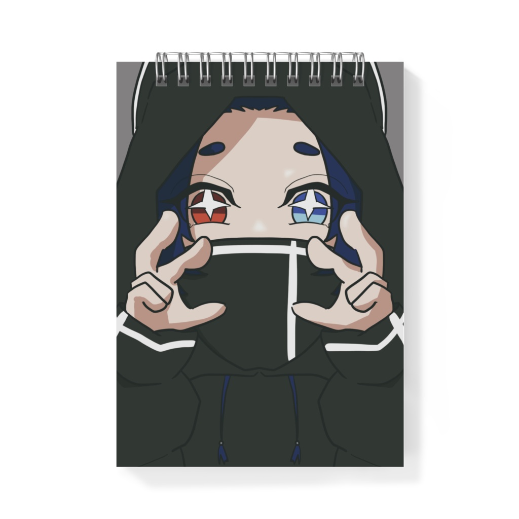 紅月稀汐　三周年記念グッズ　メモ帳