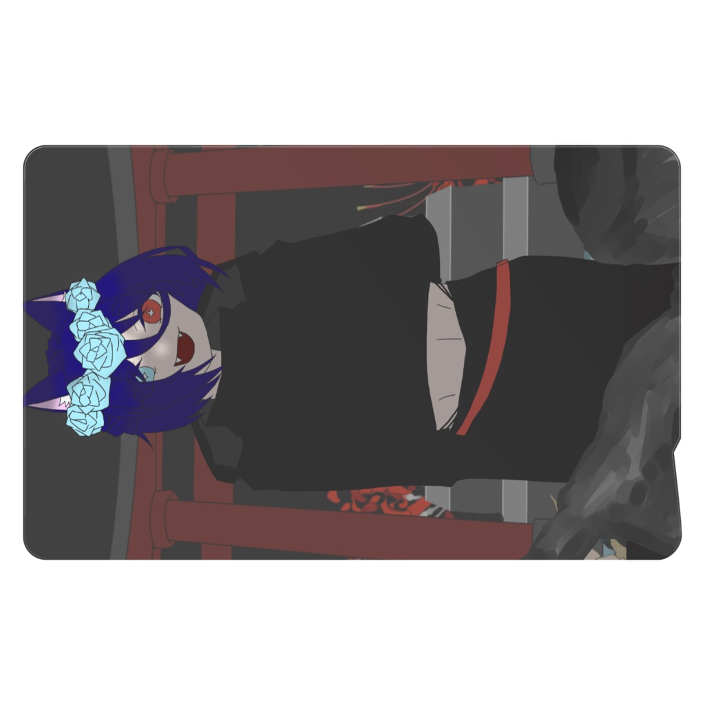 紅月稀汐グッズ　ICカードステッカー【常設】