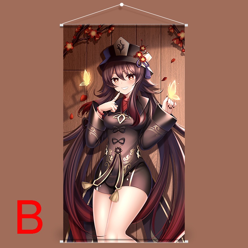 Genshin Impact 原神 フータオ 胡桃 タペストリー