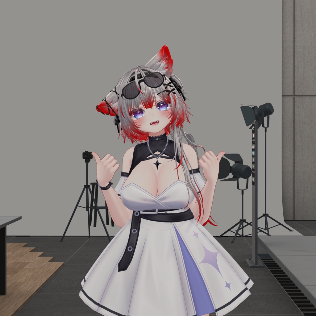 ヘアグラデーション、ヘアメッシュマスク簡単作成!【VRChat】ヘアカラーマスクジェネレーター