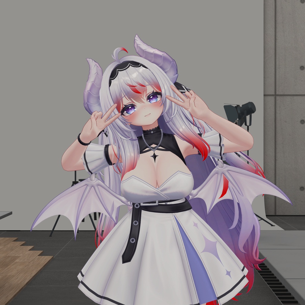 ヘアグラデーション、ヘアメッシュマスク簡単作成!【VRChat】ヘアカラーマスクジェネレーター