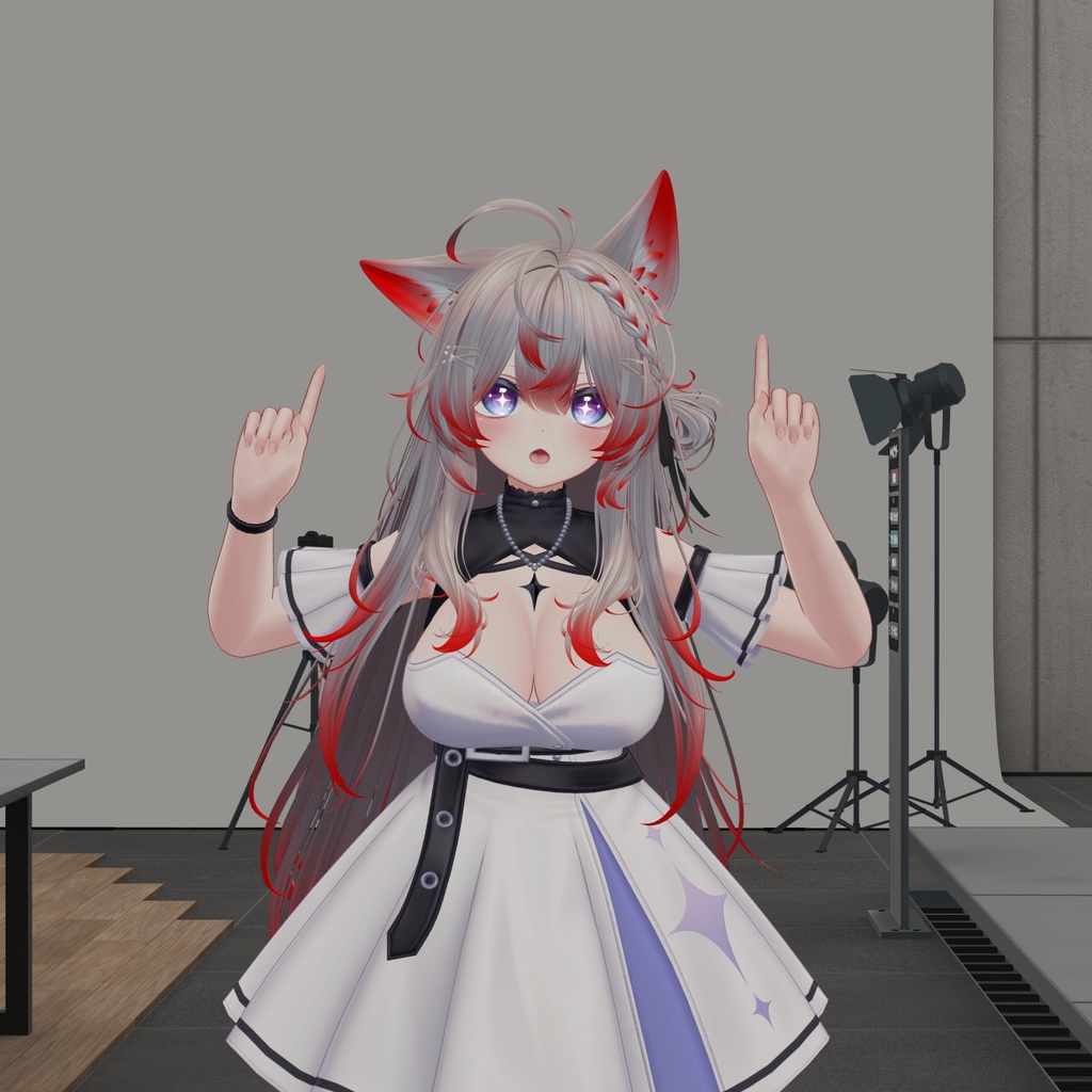 ヘアグラデーション、ヘアメッシュマスク簡単作成!【VRChat】ヘアカラーマスクジェネレーター
