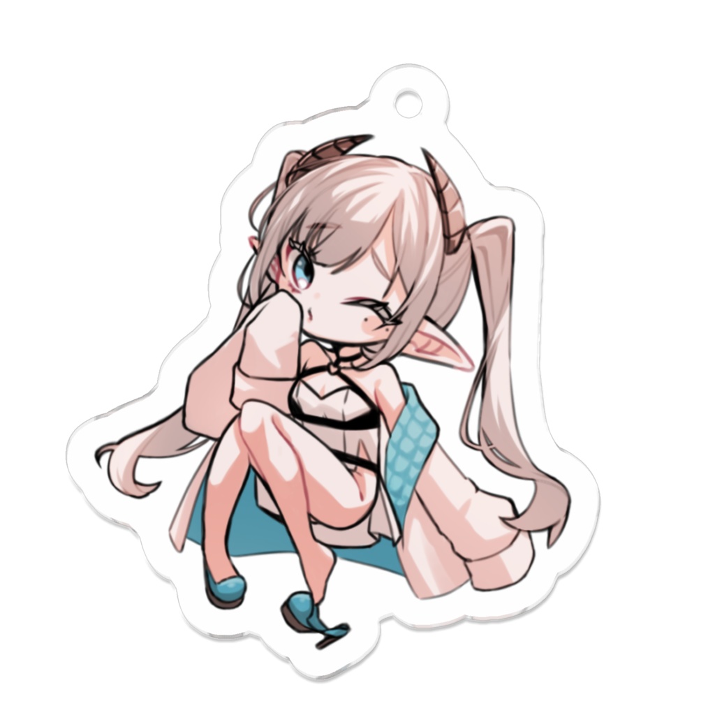 ミニキャラアクリルキーホルダー