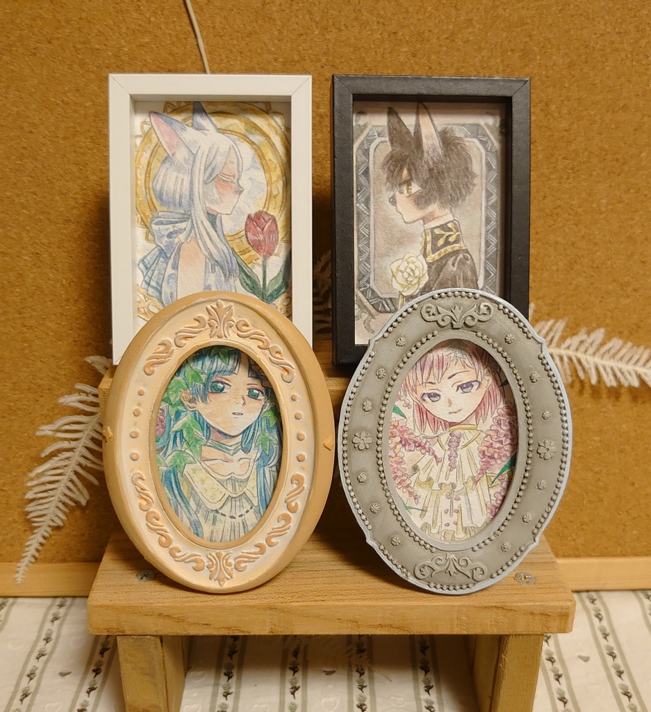 ミニ原画４点
