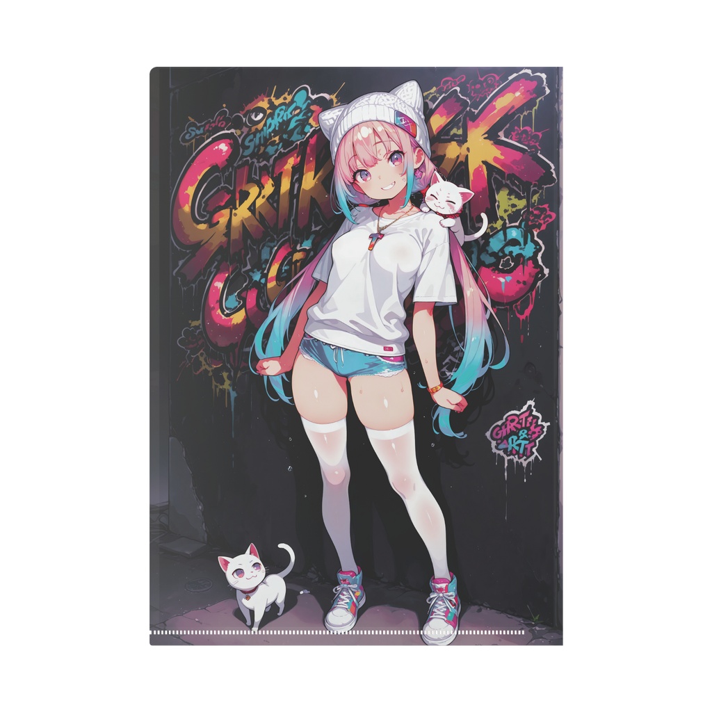 Graffiti Girl | クリアファイル05