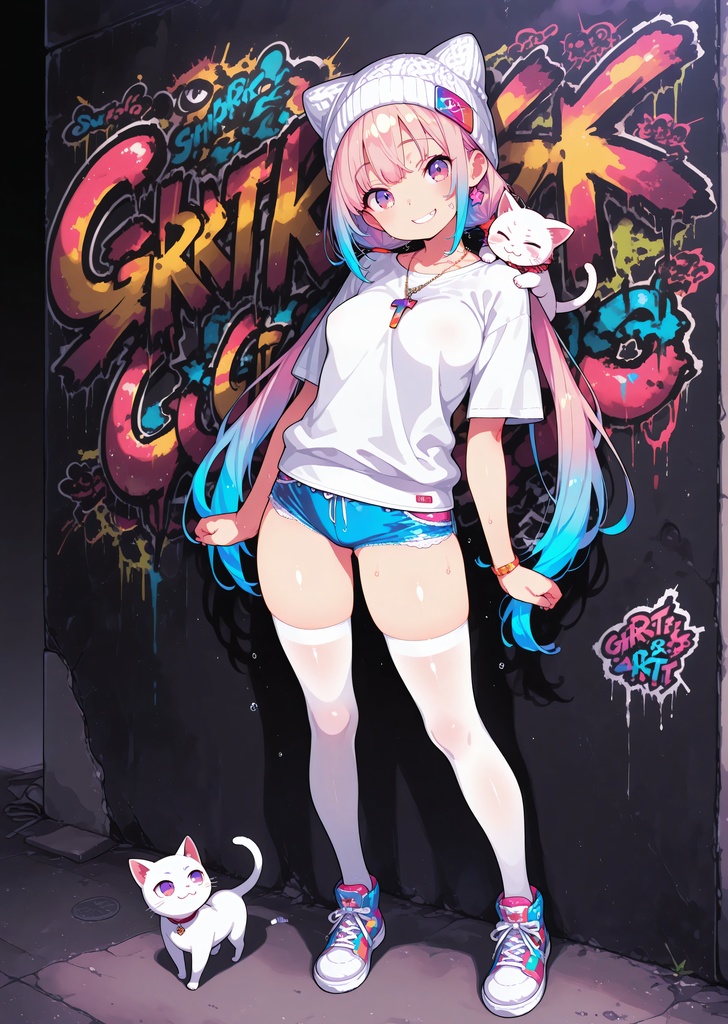 Graffiti Girl | クリアファイル05