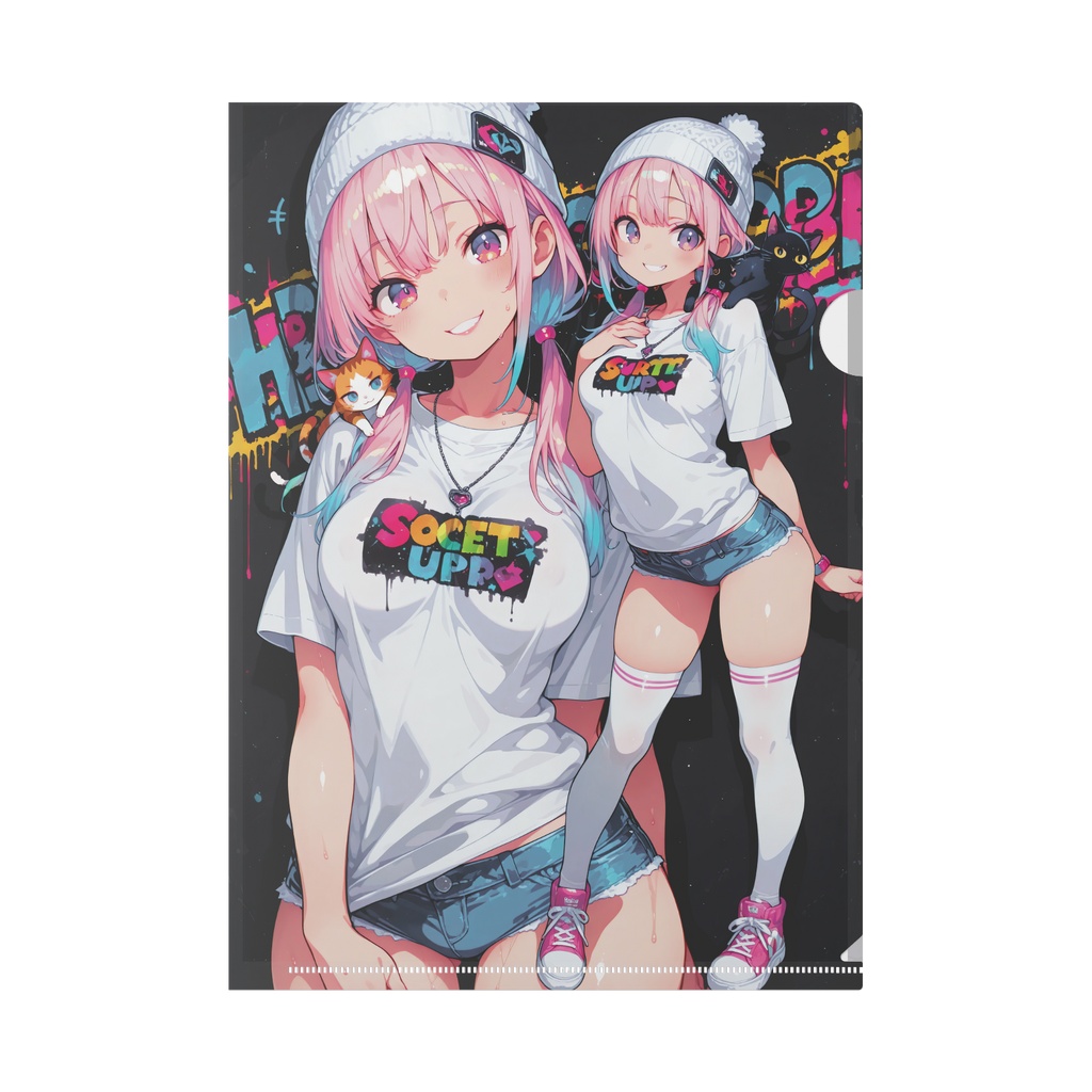 Graffiti Girl | クリアファイル05
