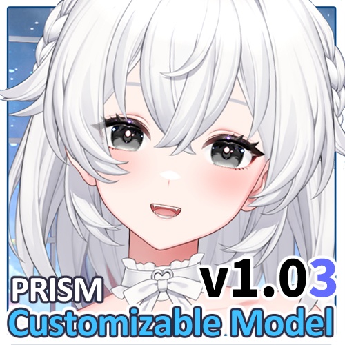 【究極のLive2dモデル】PRISMカスタマイズVtuberモデル