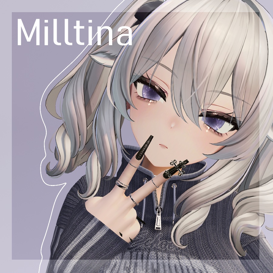 【複数アバター対応】GlacielleDrop/EyeTexture