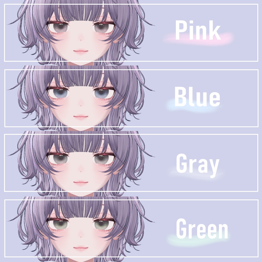 【Shinano】 Eye Texture//Milk Smoke 【9 Color】