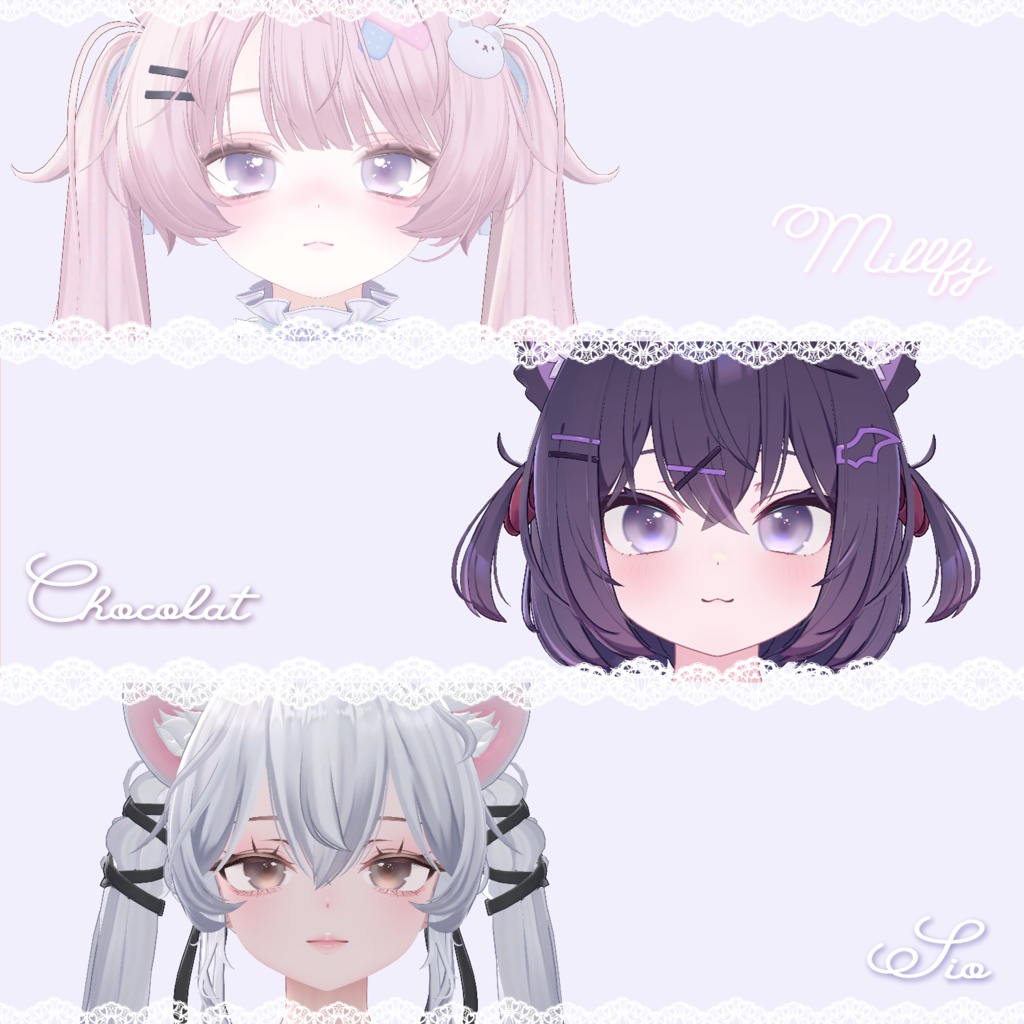 【14アバター対応】 Eye Texture//Meltveil 【12 Color】