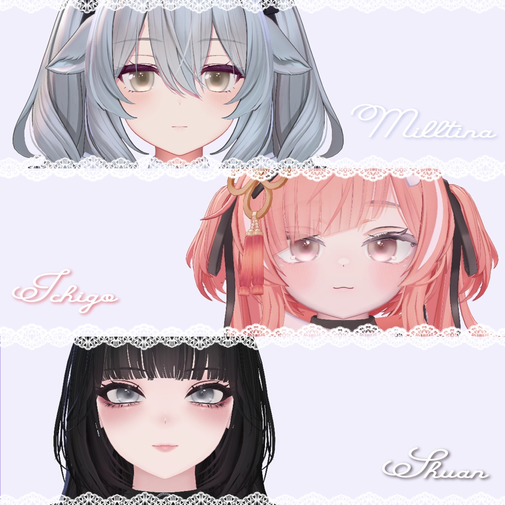 【14アバター対応】 Eye Texture//Meltveil 【12 Color】