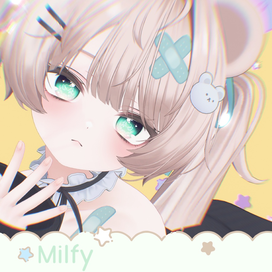 【7Avater対応】Angel Lace 【4Color // アイテクスチャ】