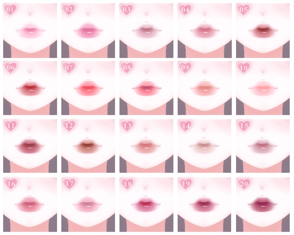 【Juicy Kiss】Lip Texture×Lip Gloss【海咲対応】