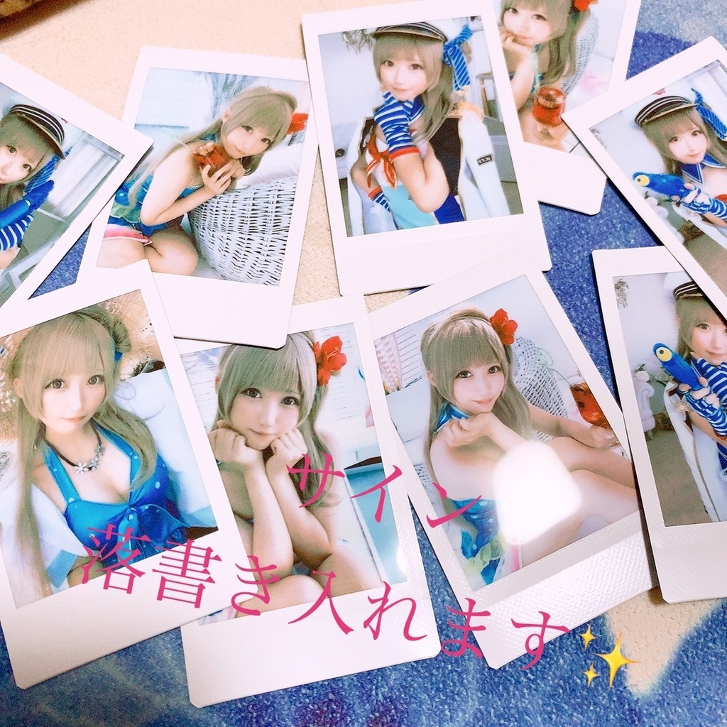 落書き入りランダムチェキ 南ことり 写真集収録衣装Ｖｅｒ．