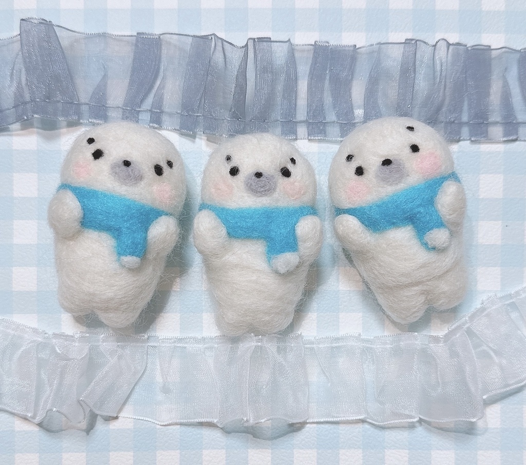 手作り アザラシマスコット1匹🦭