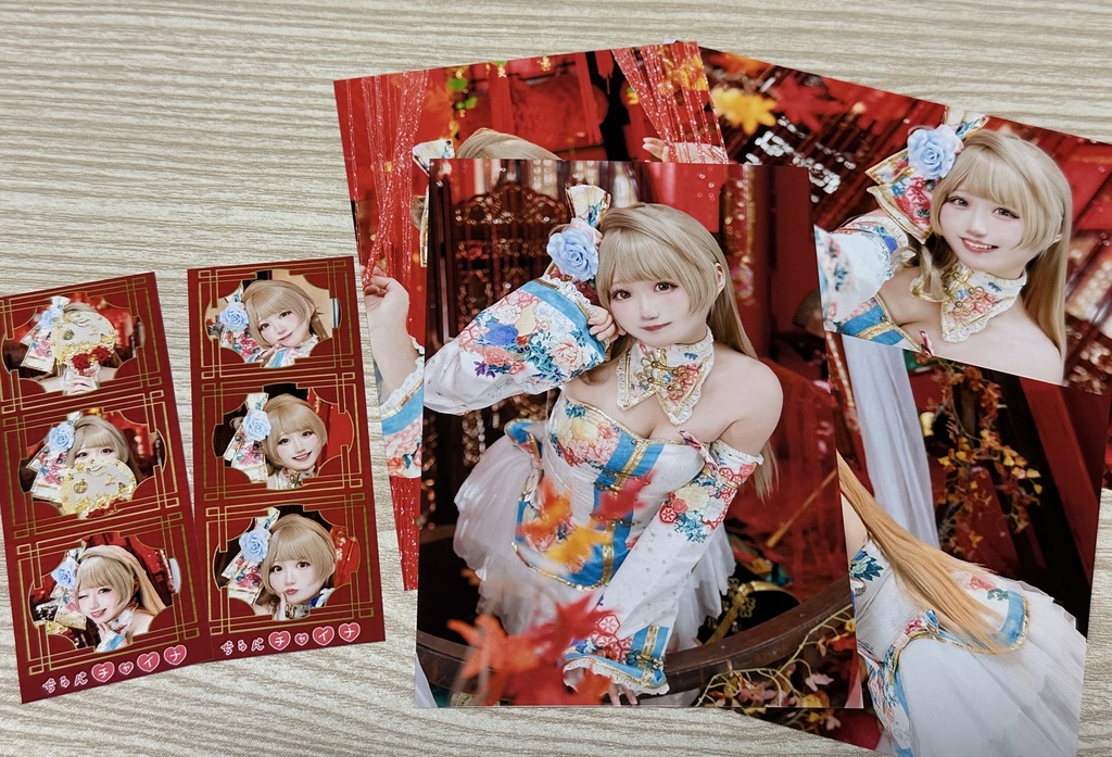 【ブロマイド】白田まめ×南ことり