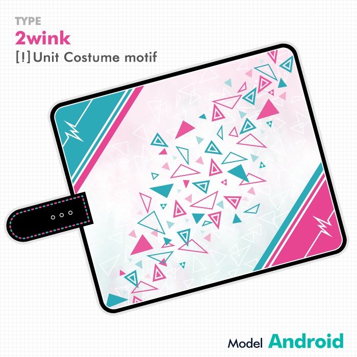 あんスタ 2winkモチーフ手帳型スマホカバー アオトノエコ Booth