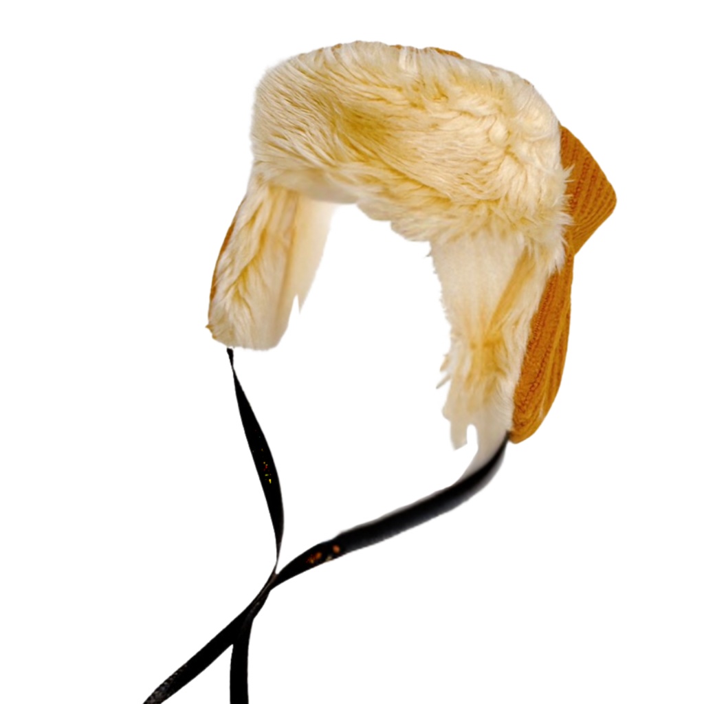 ぬい用フライングキャップ【ブラウン】