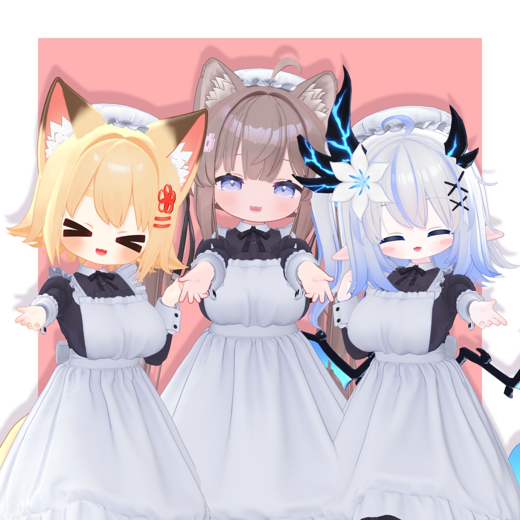 【6アバター対応】ロリ巨乳簡単導入キット