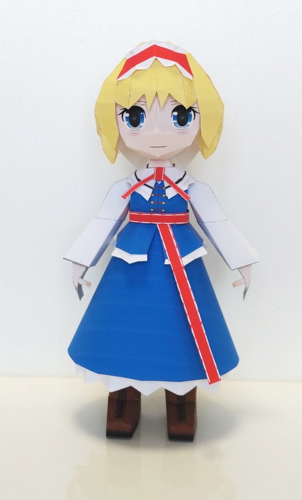 のび式ペーパークラフト　アリス・マーガトロイド 2023年版