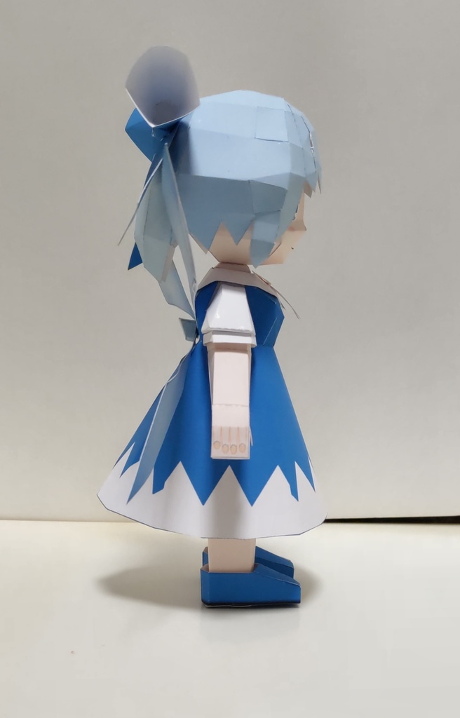 のび式ペーパークラフト　チルノ - nobibeya - 2/3