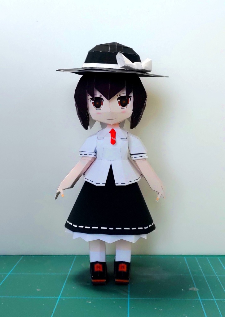 のび式ペーパークラフト　宇佐見蓮子 リニューアル版 2024