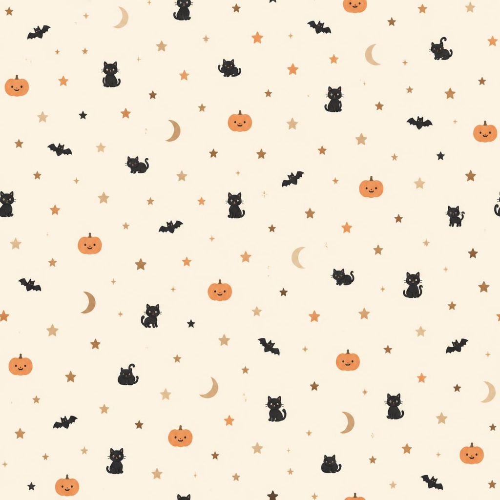 ハロウィン デジタルペーパー11柄セット|Cozy Classic Halloween|背景素材・ラッピングペーパー