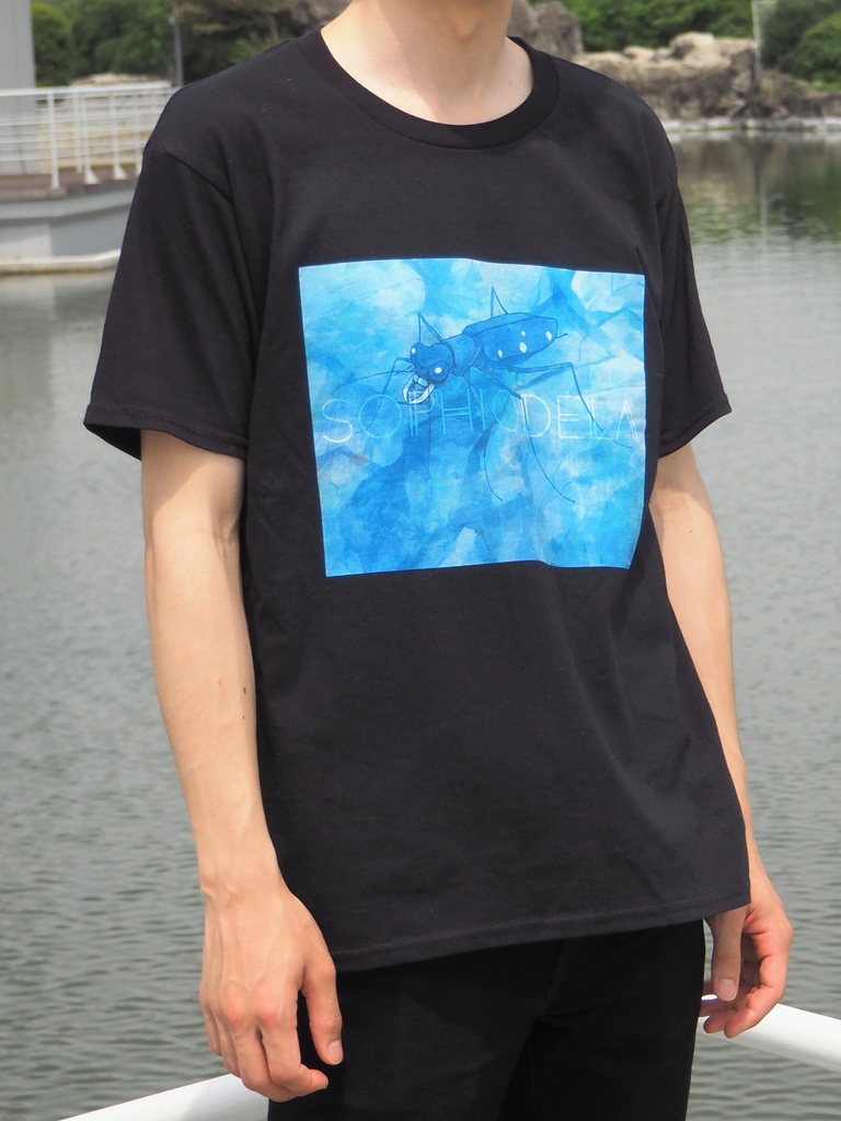 青のハンミョウ Tシャツ