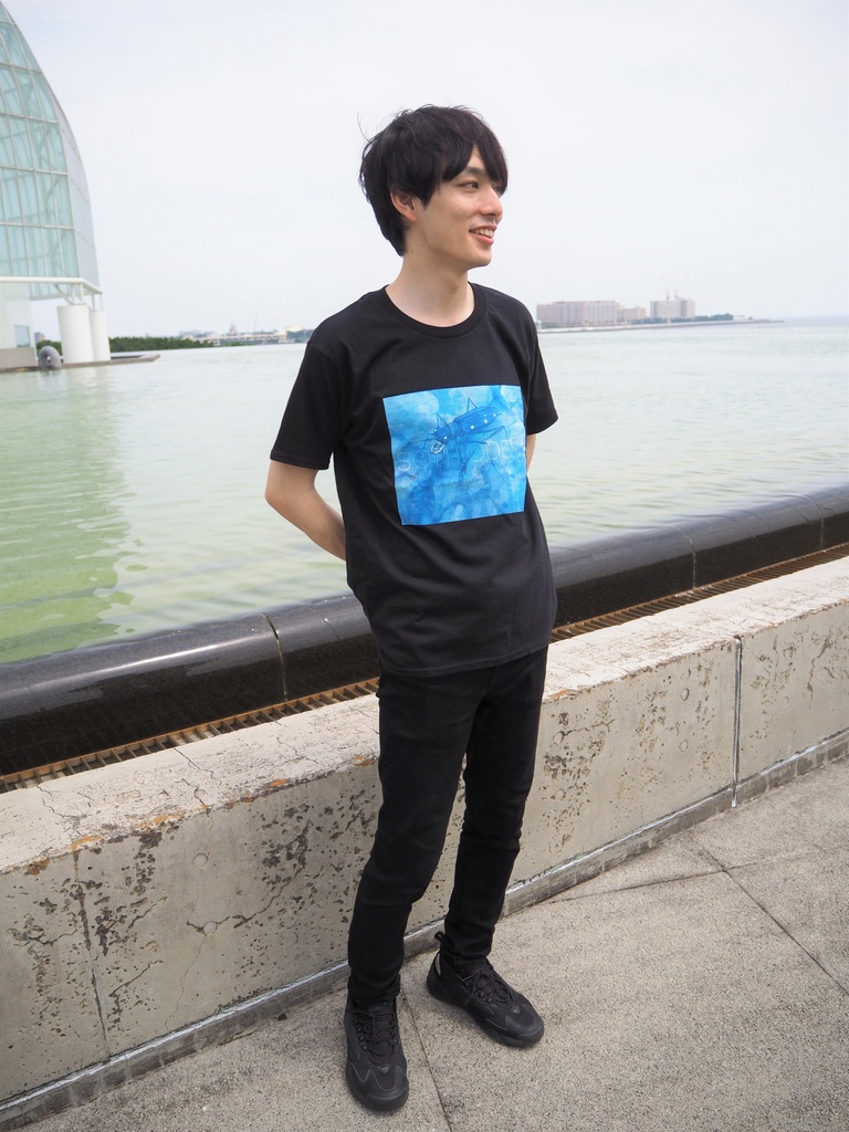 青のハンミョウ Tシャツ