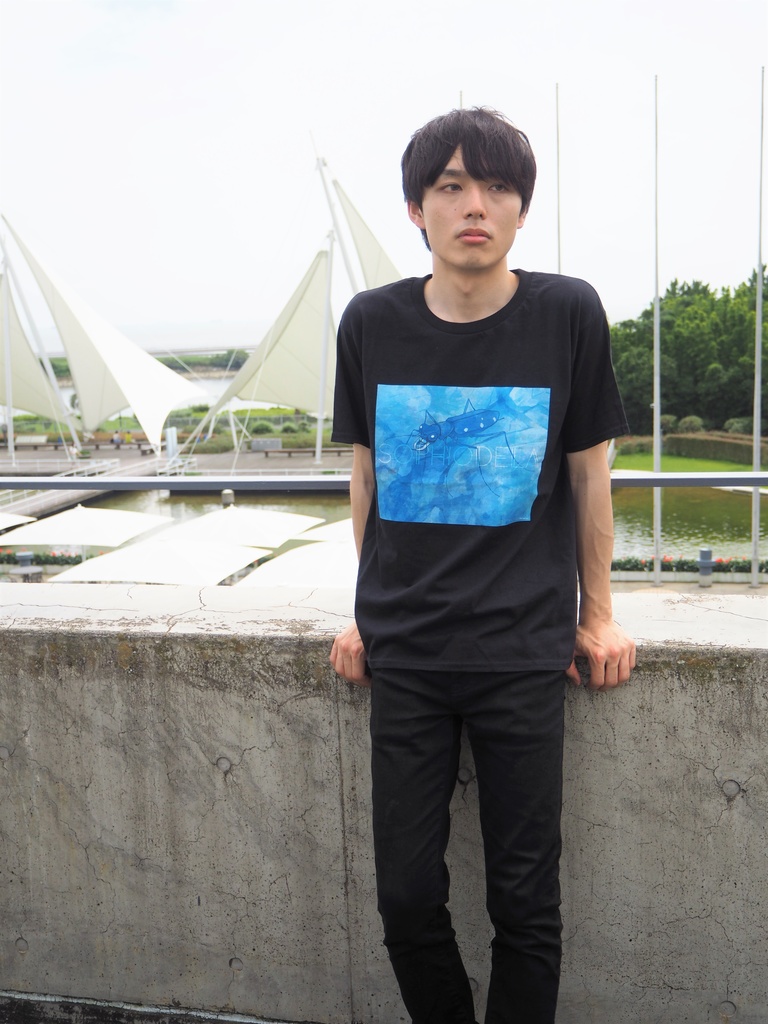 青のハンミョウ Tシャツ