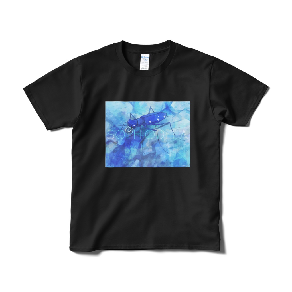 青のハンミョウ　Tシャツ