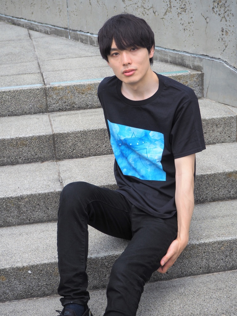 青のハンミョウ Tシャツ