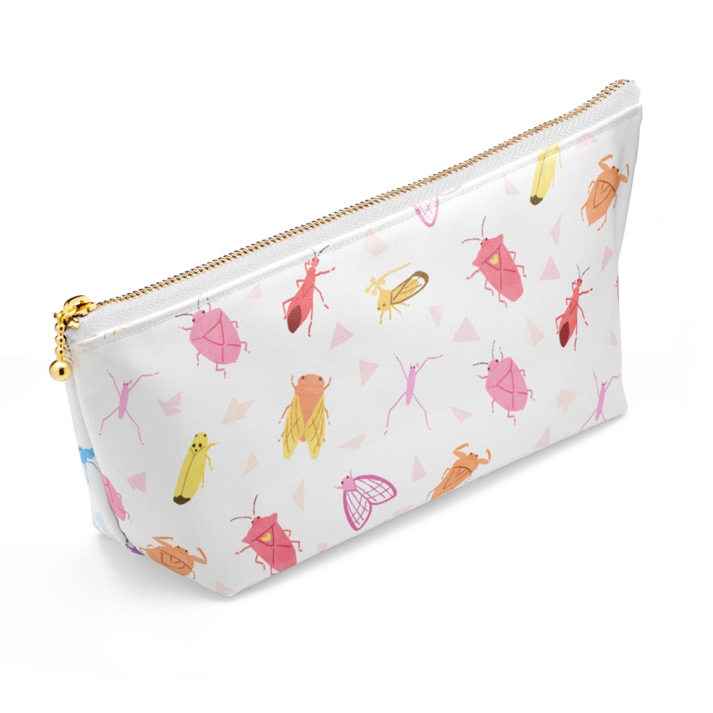 昆虫マーチ(両面) ポーチ