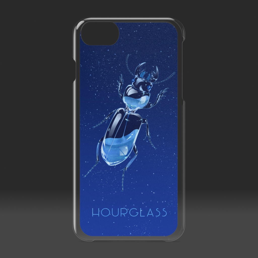 ヒョウタンゴミムシの砂時計 スマホケース