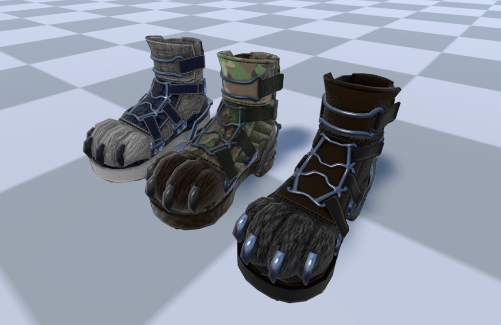 桔梗 ハオラン 対応 Animal boots