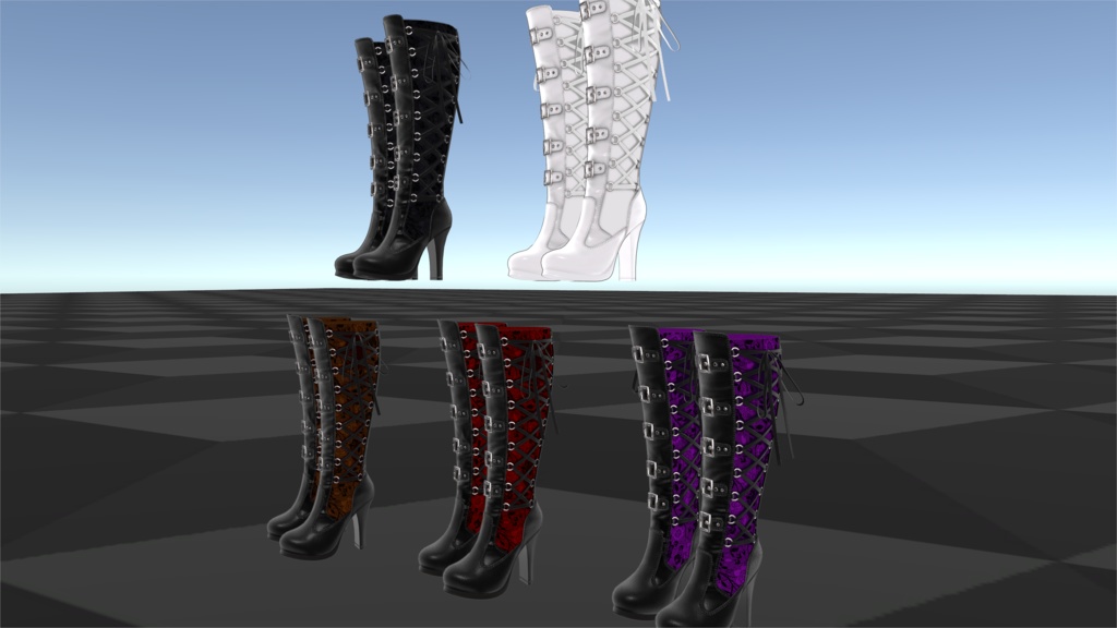 13アバター 対応 Long boots 2