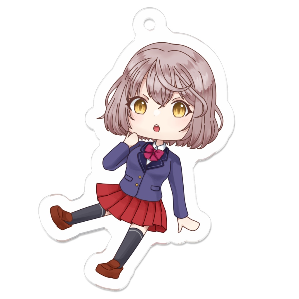 ちびキャラ 愛染 舞奏💓 タイプB アクリルキーホルダー(コーティングあり)