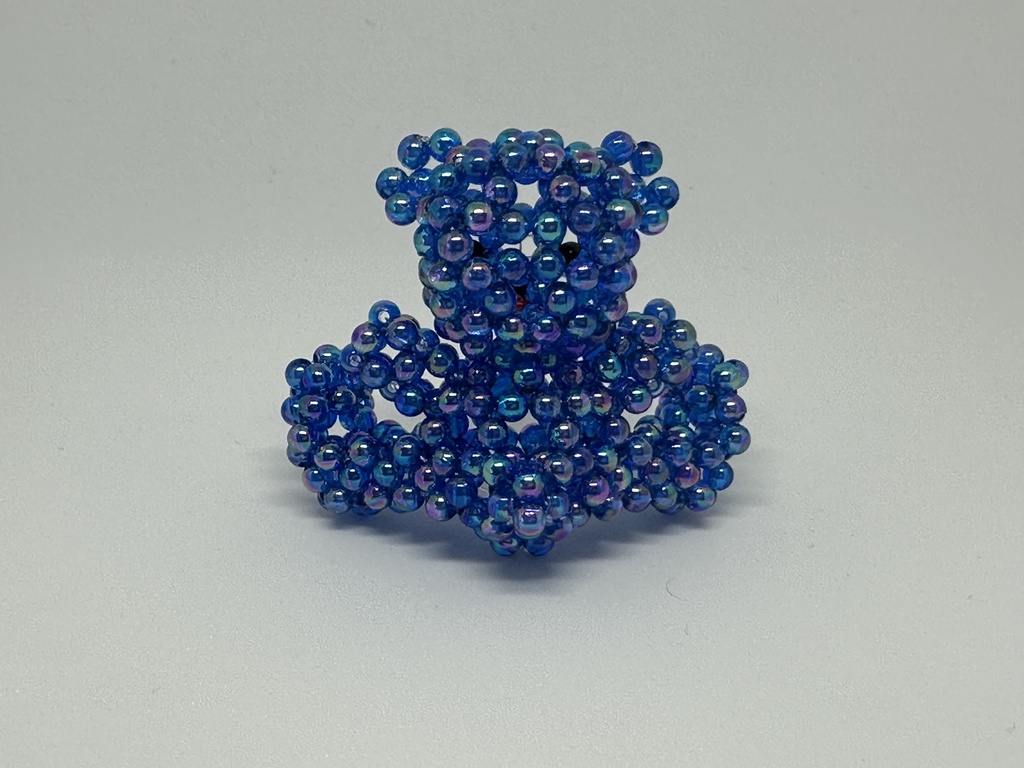 ビーズベア 青 クラフター:愛染 舞奏