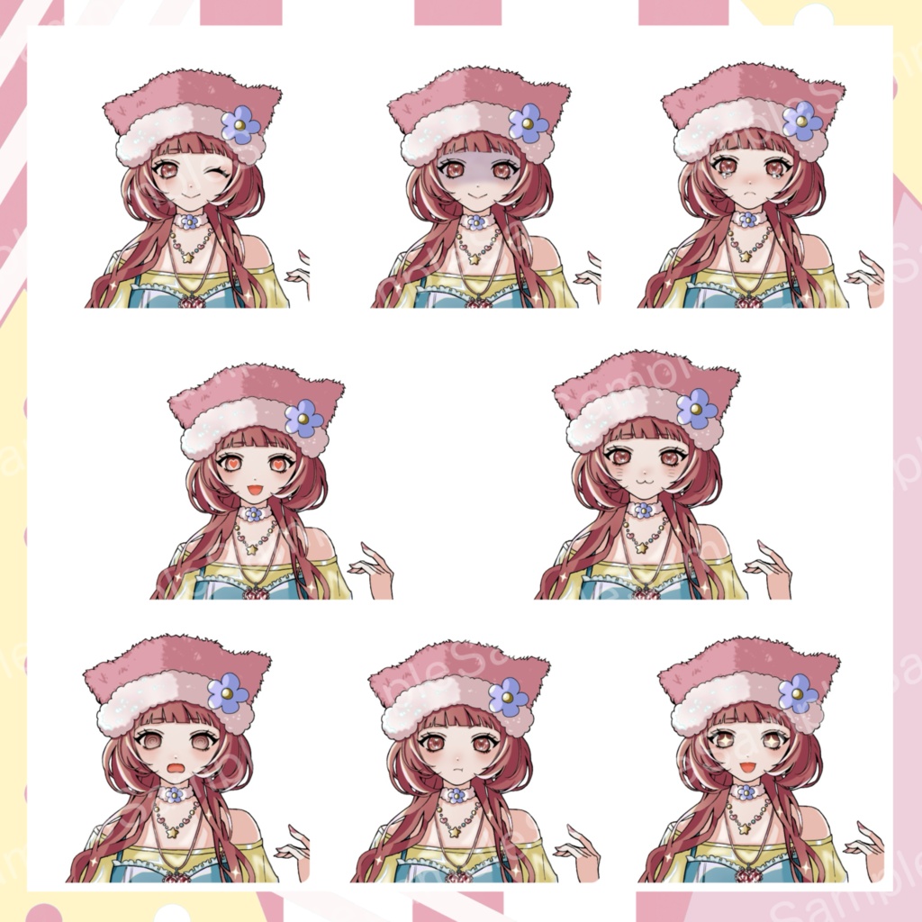 【有料版】立ち絵_ねこみみ帽子の子