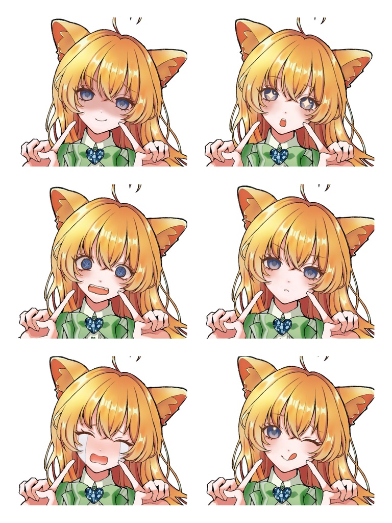 【有料版】 立ち絵_きつねの子