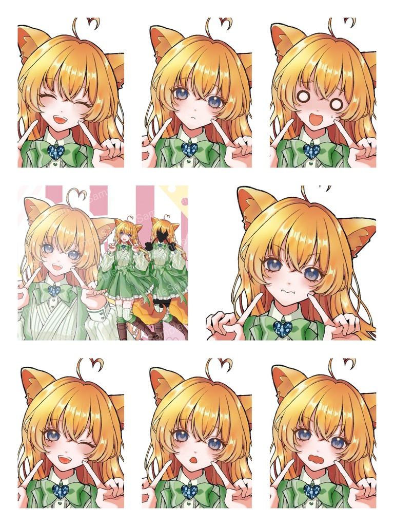 【有料版】 立ち絵_きつねの子