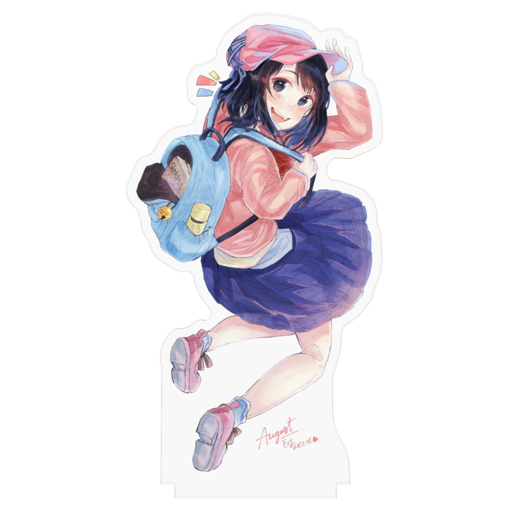 August アクリルフィギュア