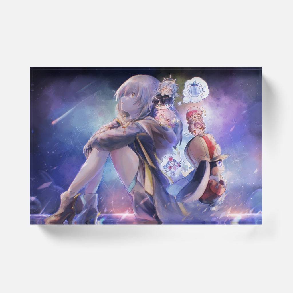 ナナシビト アクリルブロック