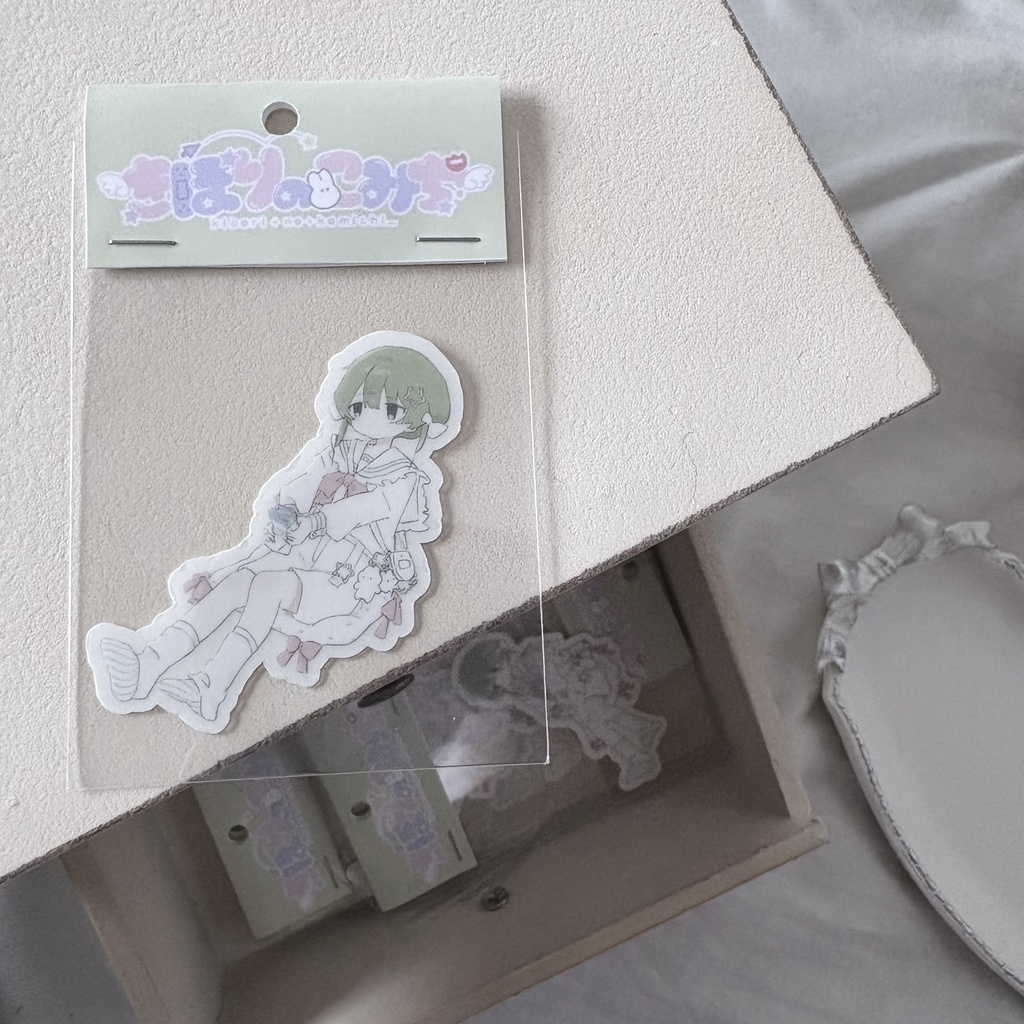 ᴺᵒ·⁵⁵⁵⁵⁵_ステッカー