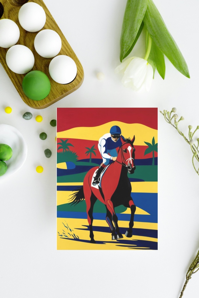 🎨 競走馬 × ゴッホ風・ゴーギャン風・トゥールーズ=ロートレック風 🎭