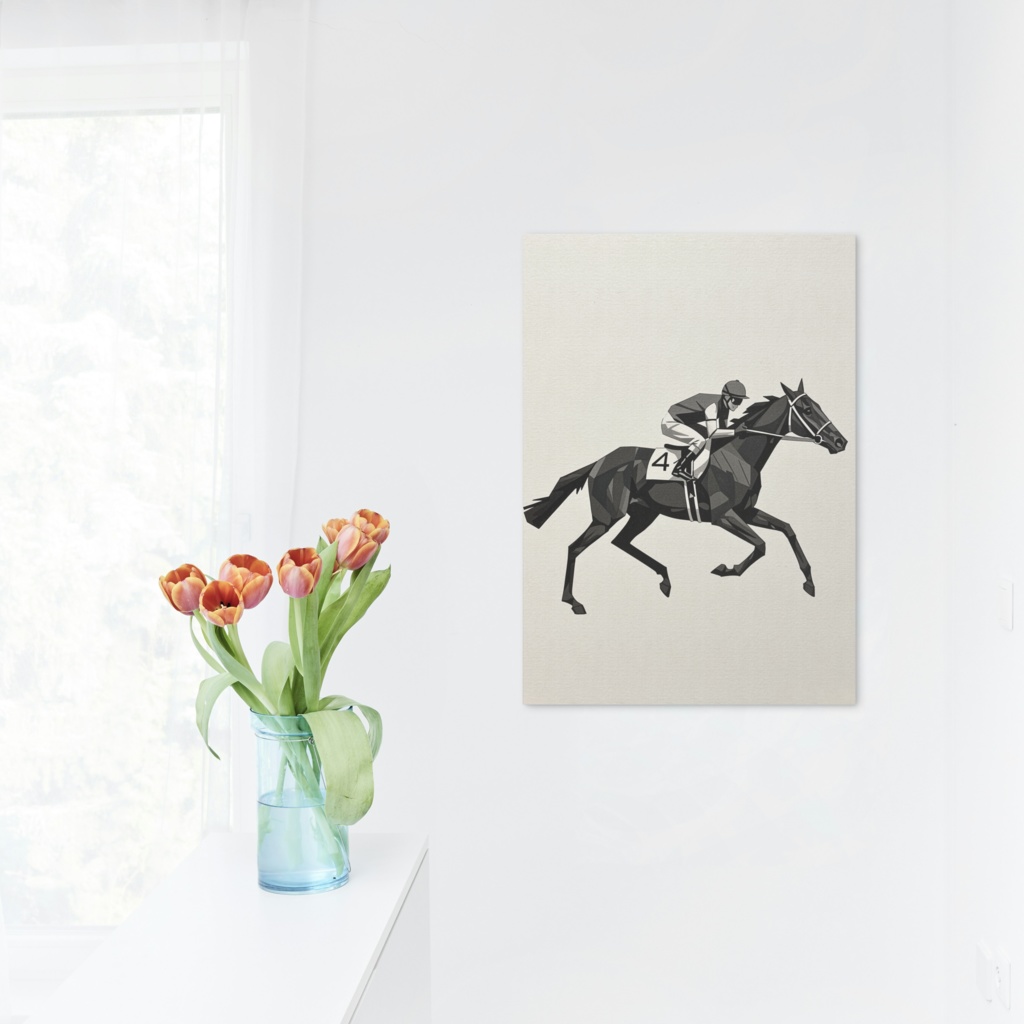 🎨 競走馬 × カンディンスキー風・マレーヴィチ風・ピカソ風 🎭