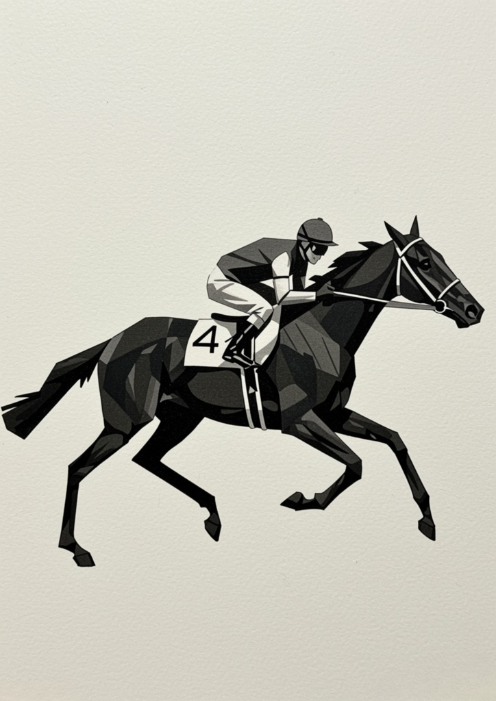 🎨 競走馬 × カンディンスキー風・マレーヴィチ風・ピカソ風 🎭